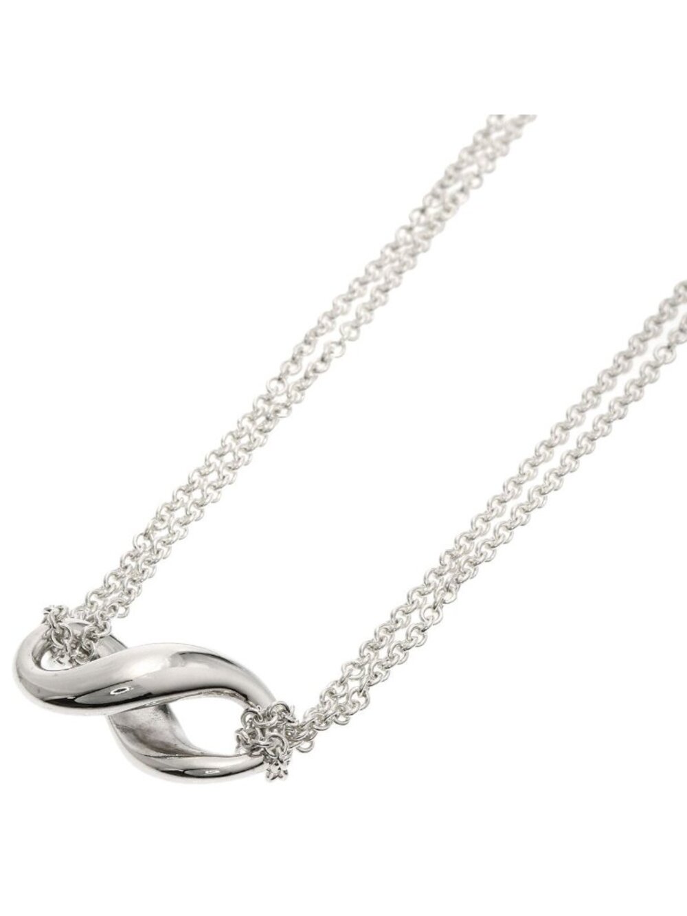 Tiffany & Co Figure Eight Necklace Silver